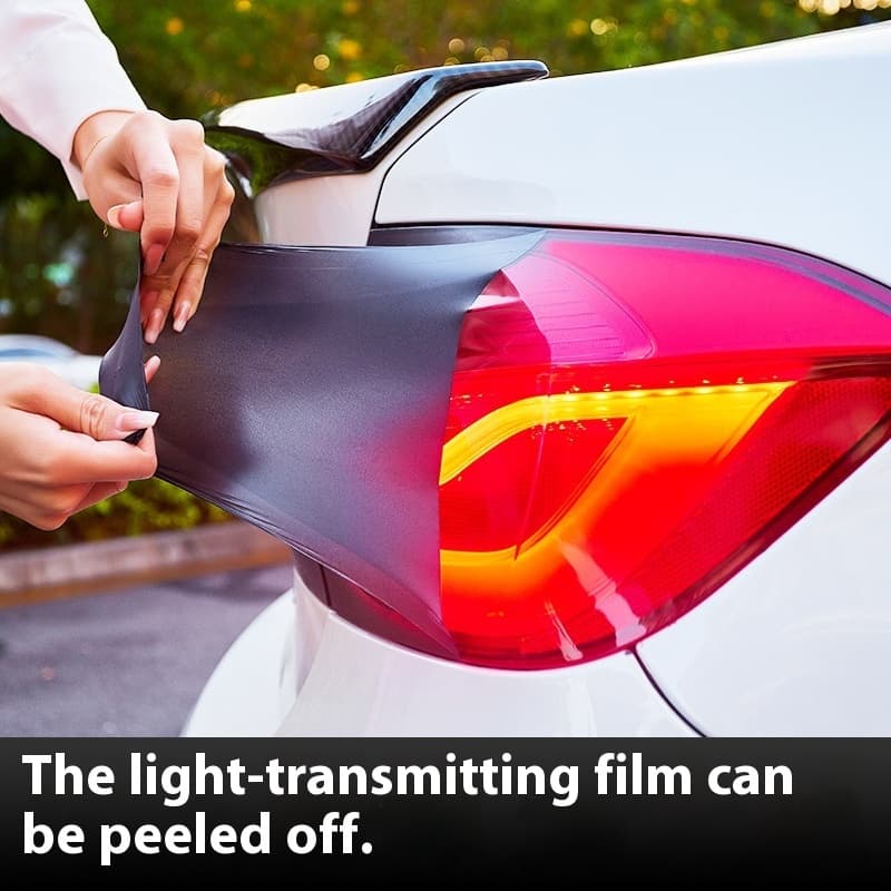Car Headlight & Tail Light Tint Spray Film - Removable Peelable Spray Membrane for Headlights/Tail Lights Custom Color Change, Blue/Purple/Matte Black/Colorful X20, High Transmittance & Sand Texture, DIY Car Lighting Modification Accessory