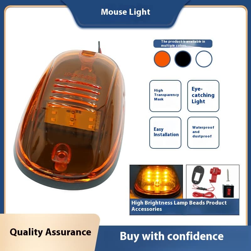 LED Roof Marker Lights for Ford F150 Raptor, Dodge Ram & Pickup Trucks, Off - Road Vehicles