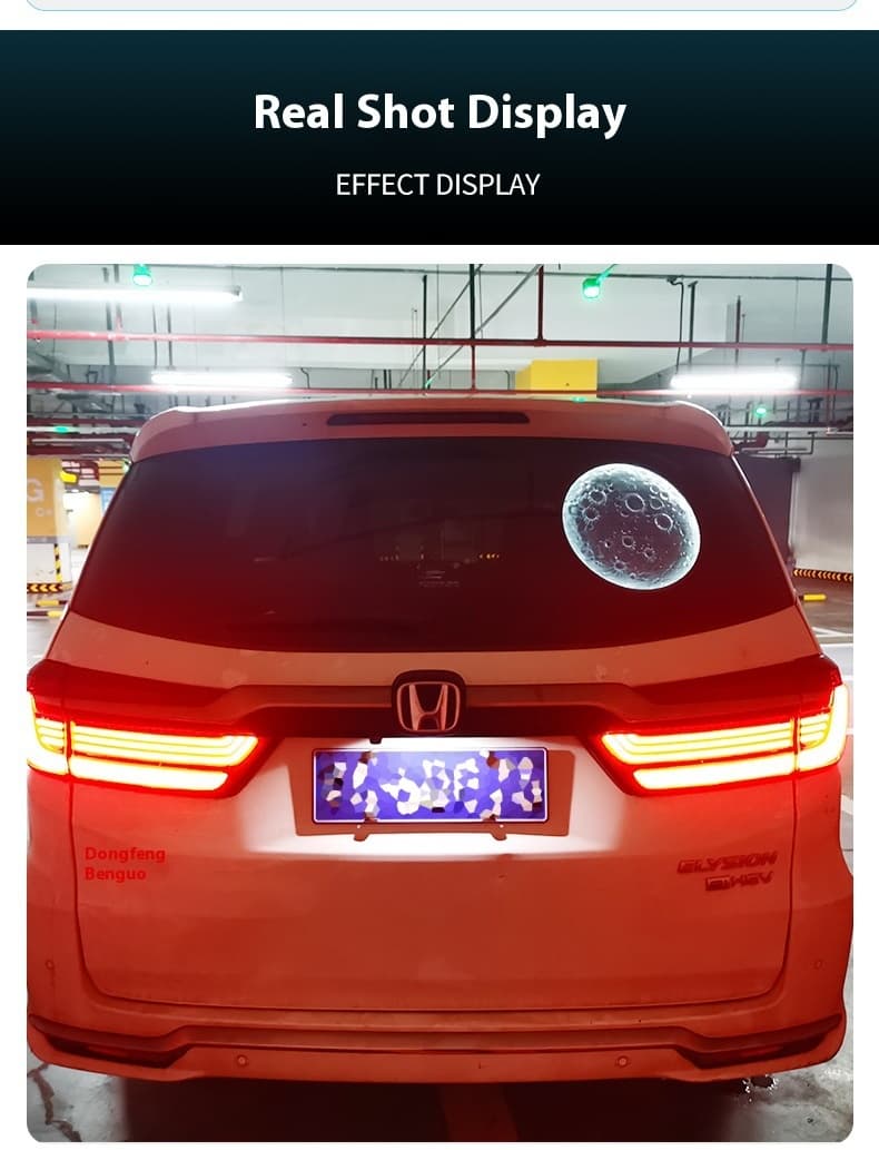 3D Moon Decorative Lamp - Nighttime Car Installation Effect