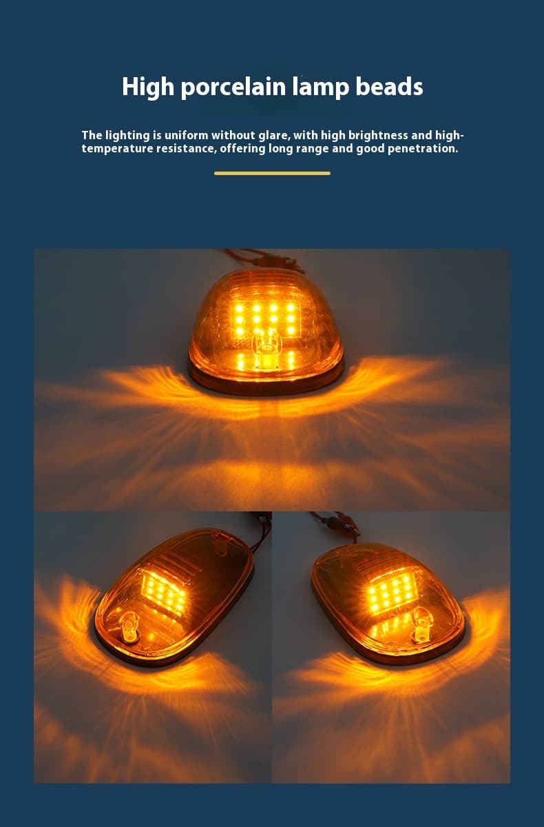 LED Roof Marker Lights for Ford F150 Raptor, Dodge Ram & Pickup Trucks, Off - Road Vehicles