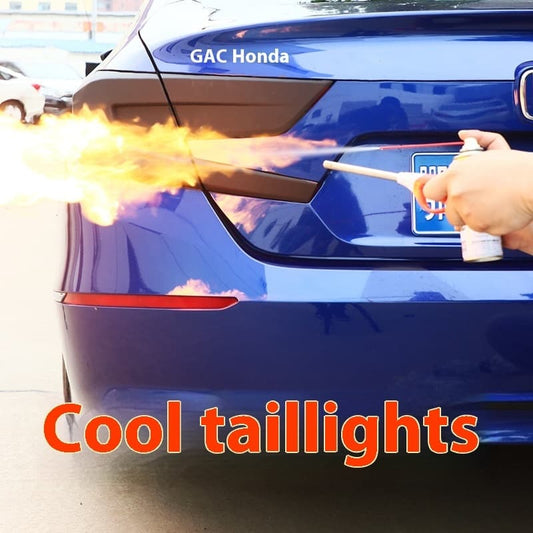 Car Headlight & Tail Light Tint Spray Film - Removable Peelable Spray Membrane for Headlights/Tail Lights Custom Color Change, Blue/Purple/Matte Black/Colorful X20, High Transmittance & Sand Texture, DIY Car Lighting Modification Accessory