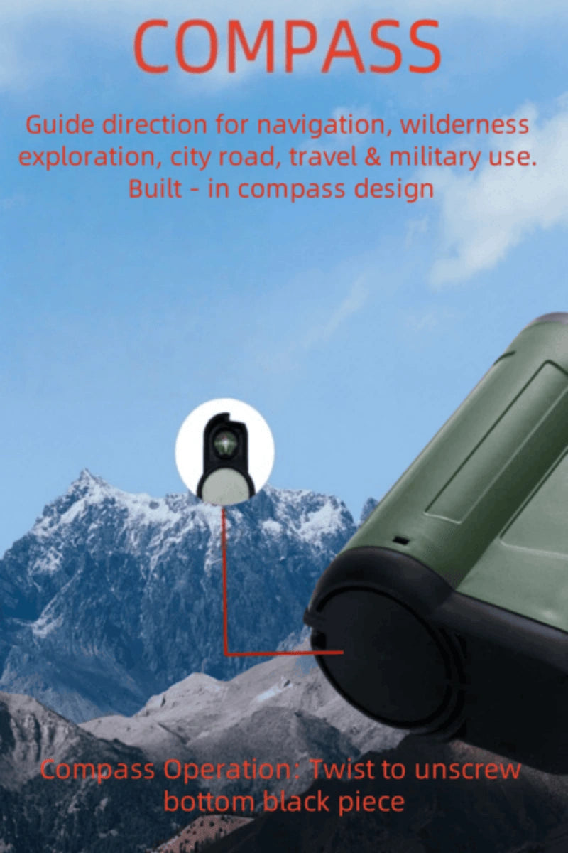 户外电动单兵净水器 超精细滤膜 900ml/min流速 3000L过滤寿命 野外应急求生装备